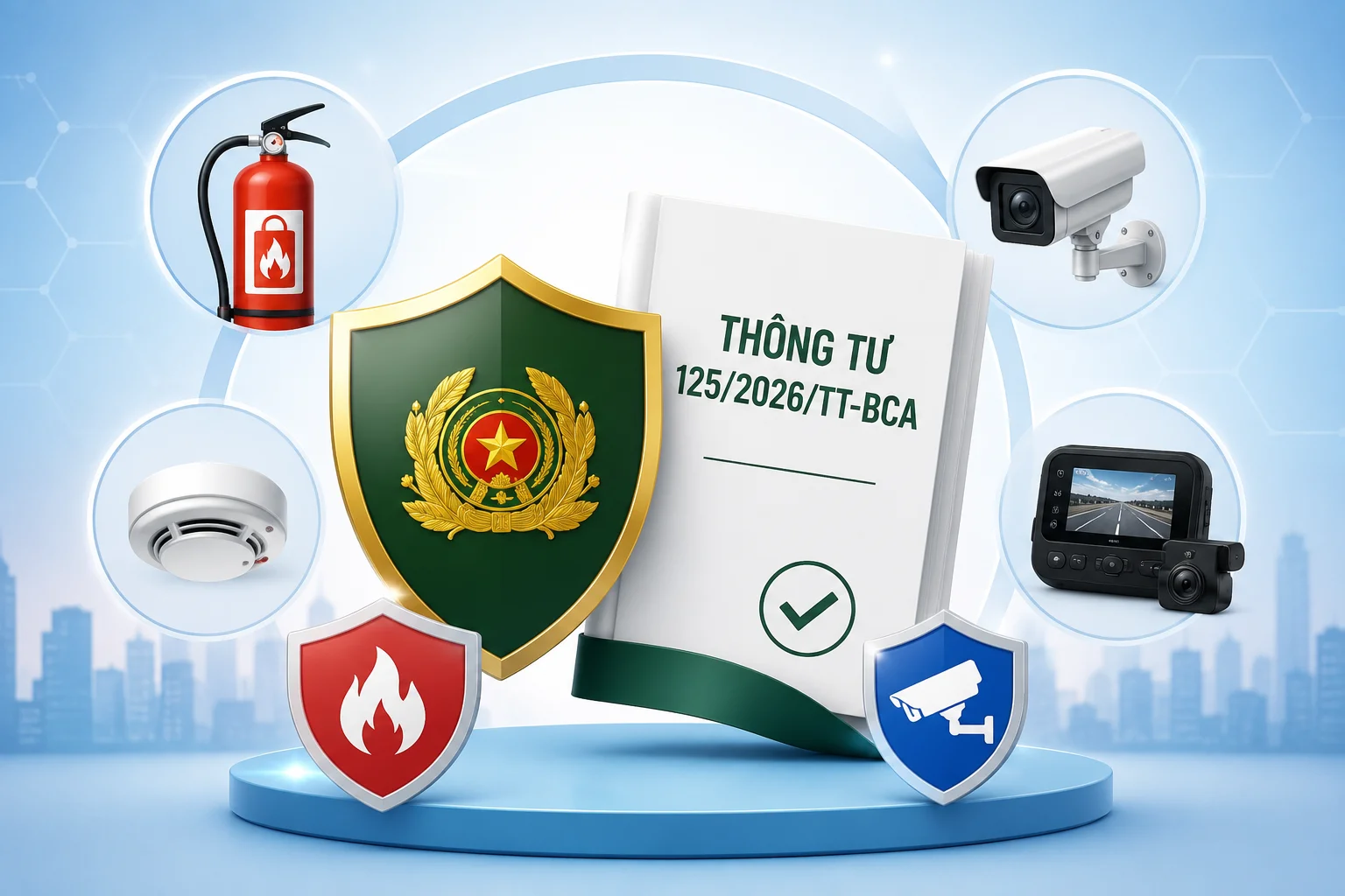 Thông tư 125/2026/TT-BCA: DANH MỤC SẢN PHẨM THUỘC QUẢN LÝ CỦA BỘ CÔNG AN