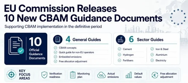 Cập nhật về CBAM: Công bố 10 tài liệu hướng dẫn chính thức mới
